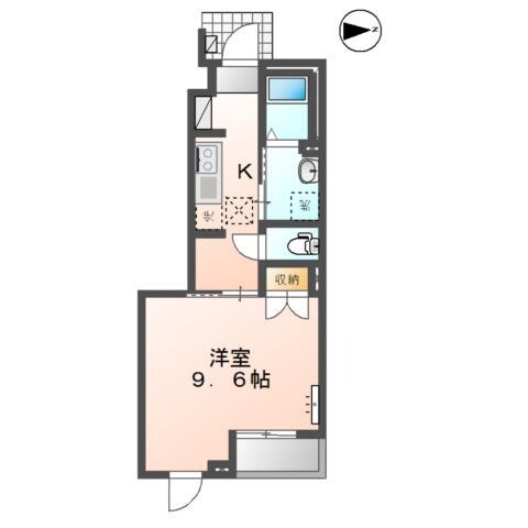 東照宮駅 徒歩9分 1階の物件間取画像