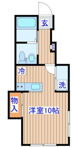 福田町駅 徒歩7分 1階の物件間取画像