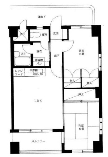 北仙台駅 徒歩8分 2階の物件間取画像