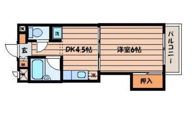 第2後藤ビルの物件間取画像