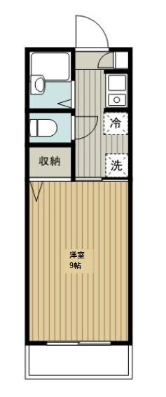 ライフ台原B棟の物件間取画像