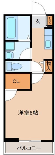 長町一丁目駅 徒歩17分 2階の物件間取画像