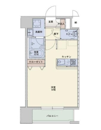 ヴィアーレ八幡3丁目の物件間取画像