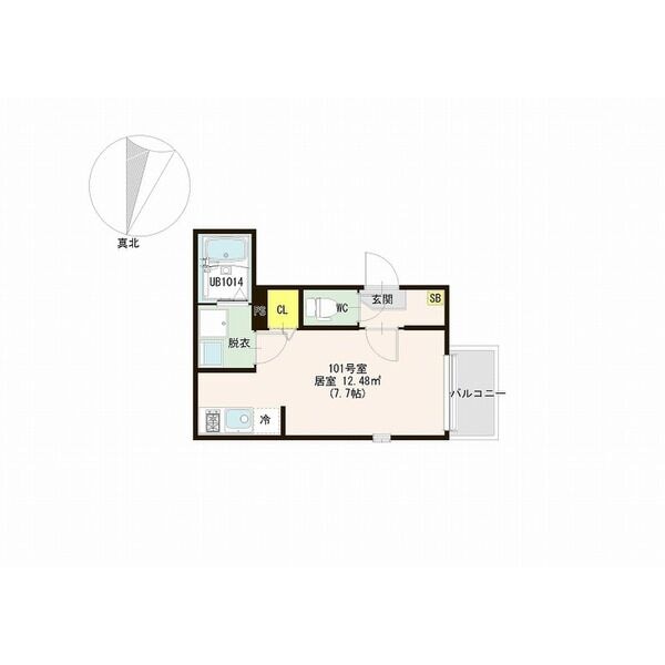 Momorie八乙女の物件間取画像