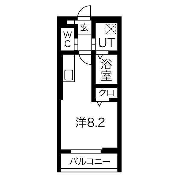 RS Residenceの物件間取画像