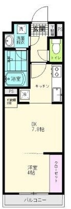 陸前原ノ町駅 徒歩7分 2階の物件間取画像