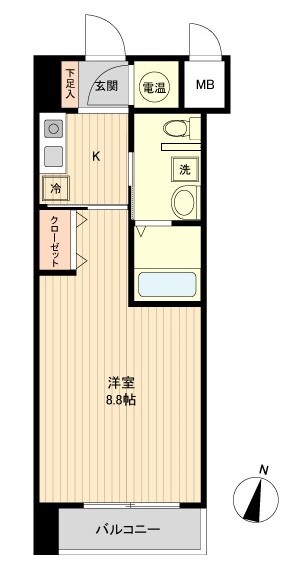 アントラ立町の物件間取画像