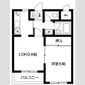 ロイヤルヒルズ木町Iの物件間取画像