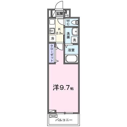 陸前高砂駅 徒歩14分 2階の物件間取画像