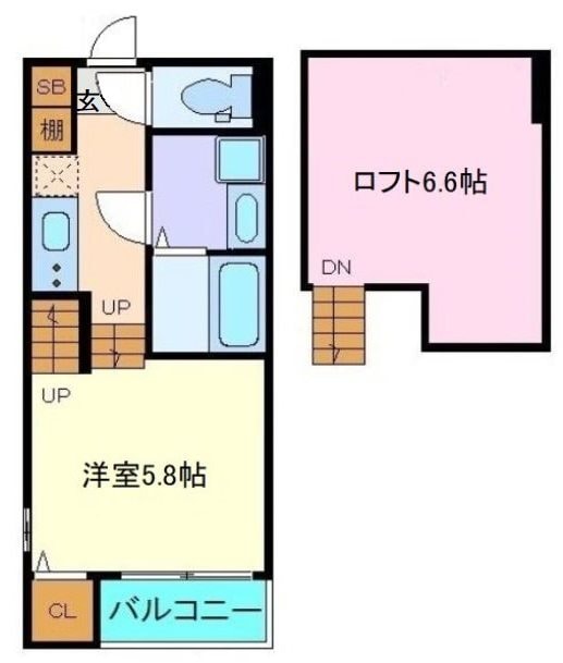 ヴィレッタ3110の物件間取画像