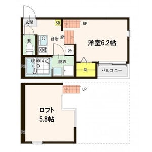 ラーゴム長町ファーストの物件間取画像