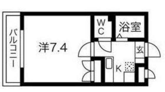 ベルシティ台原パークの物件間取画像