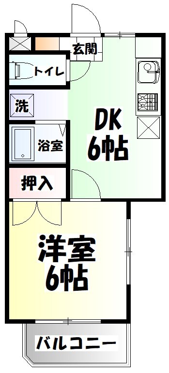 物件間取画像