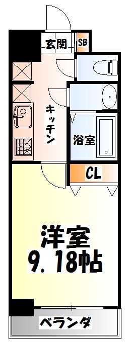 Nasic仙台東口の物件間取画像