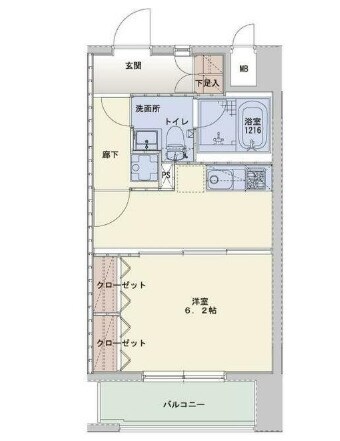 ヴィアーレ八幡3丁目の物件間取画像