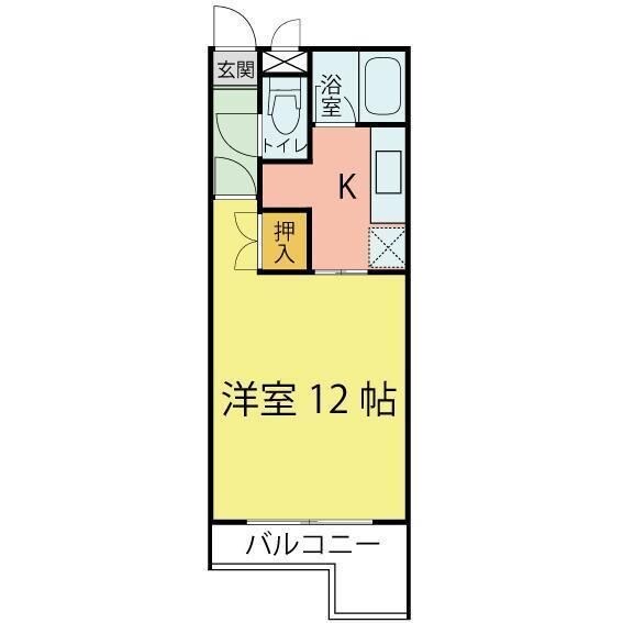 ミツエリートマンションの物件間取画像