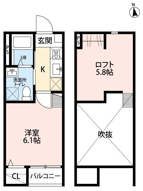 プレステージSendaiの物件間取画像