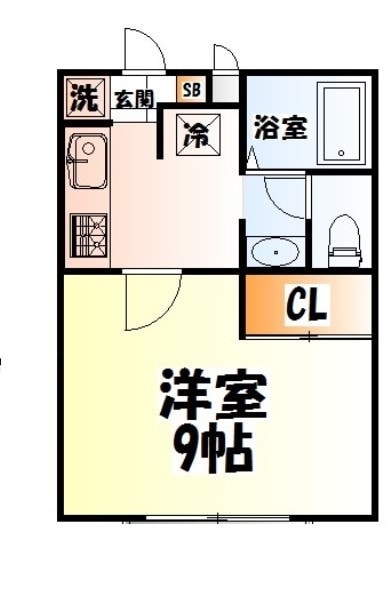 北仙台駅 徒歩11分 1階の物件間取画像