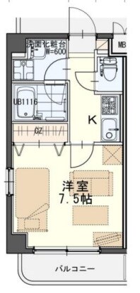 プレベールの物件間取画像