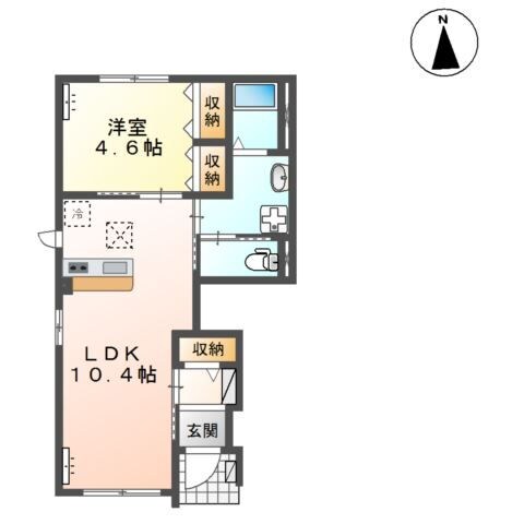 愛子駅 徒歩11分 1階の物件間取画像