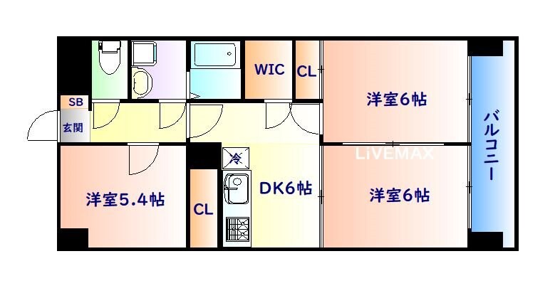 リュウセイマンションの物件間取画像