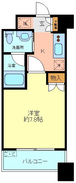 物件間取画像
