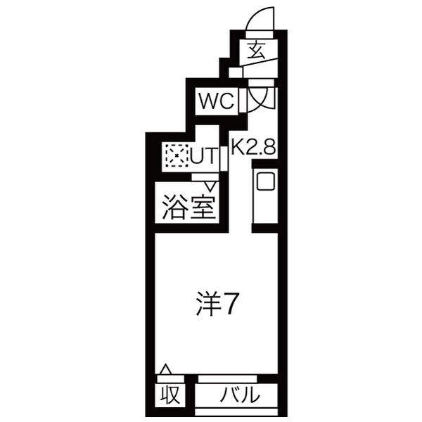 太子堂駅 徒歩7分 1階の物件間取画像
