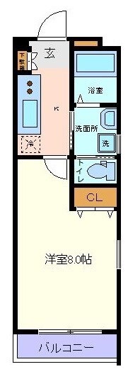 アリュール北仙台の物件間取画像