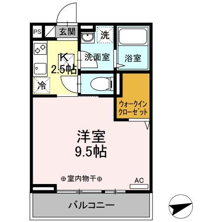 D－room　Dearcourtの物件間取画像