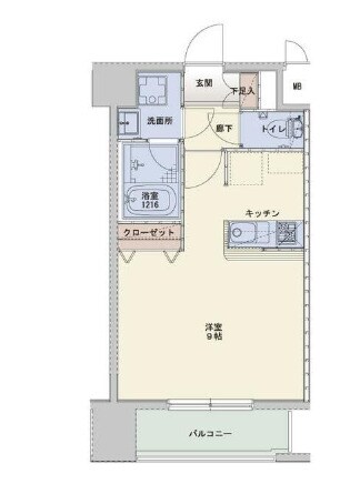 ヴィアーレ八幡3丁目の物件間取画像