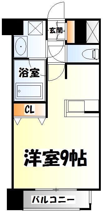ヴィアーレ八幡3丁目の物件間取画像