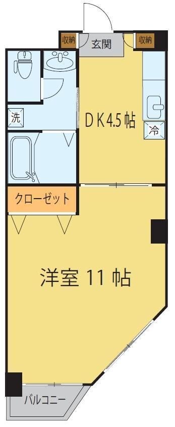 物件間取画像