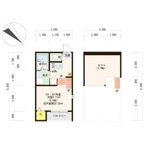 エイトⅠ　の物件間取画像