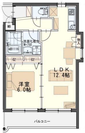 南仙台駅 徒歩2分 3階の物件間取画像