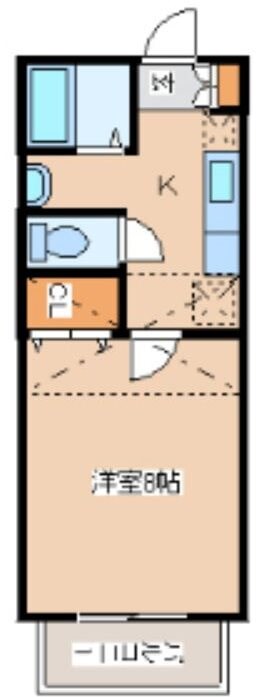 高砂ＳＴ壱番舘の物件間取画像