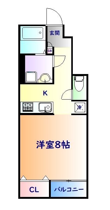 陸前高砂駅 徒歩17分 1階の物件間取画像