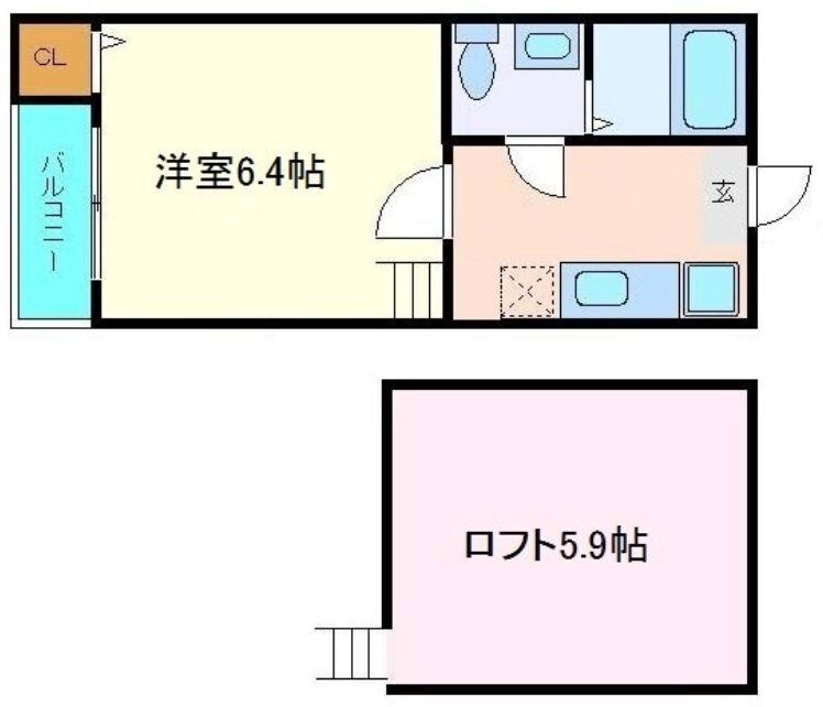 物件間取画像