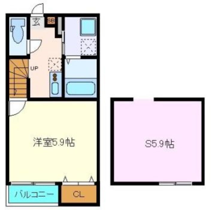 FELICEⅢの物件間取画像