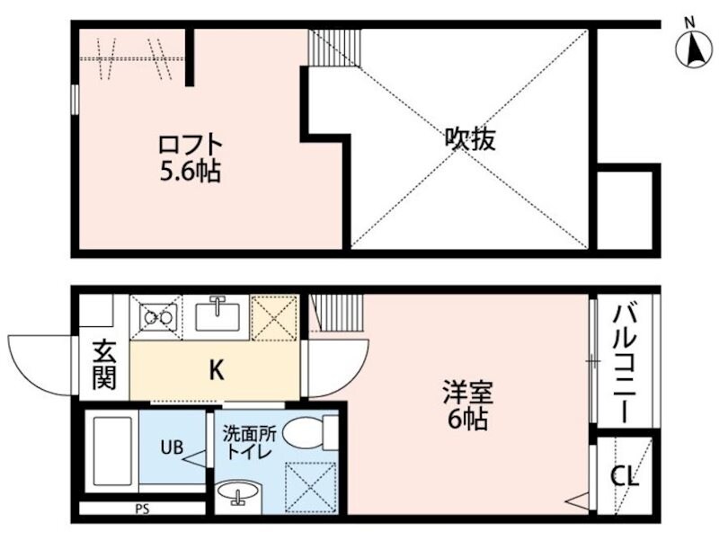 ブエナビスタ長町の物件間取画像