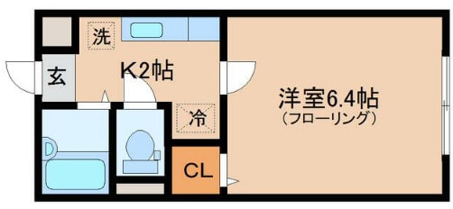 パレ北仙台の物件間取画像