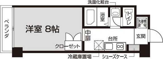 仙台駅 徒歩15分 7階の物件間取画像