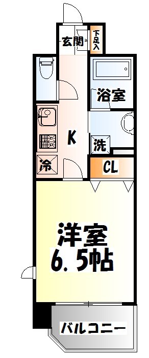 ライブカーサ仙台長町の物件間取画像