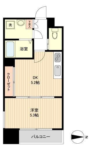 大町西公園駅 徒歩3分 12階の物件間取画像