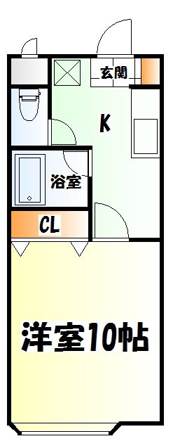 カルム参番館の物件間取画像