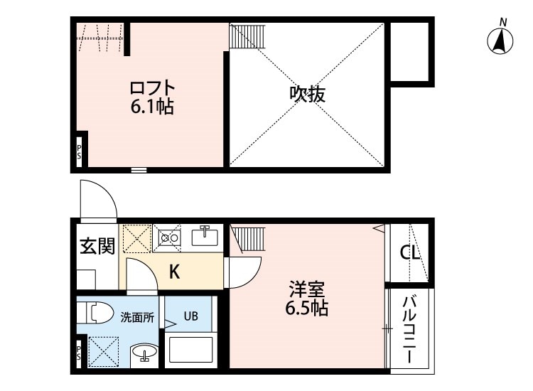 メイプル宮城野の物件間取画像