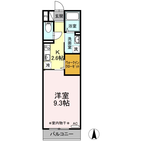 仙台駅 徒歩8分 2階の物件間取画像