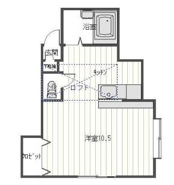 ヴィエルジェ宮町の物件間取画像