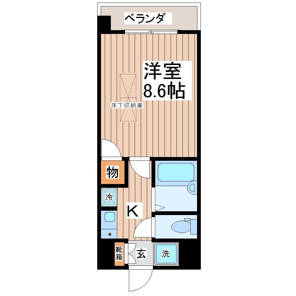 ルーメスト原町の物件間取画像