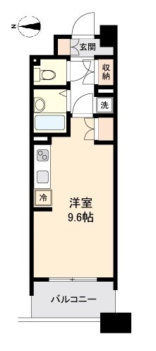 グランカーサ仙台五橋の物件間取画像