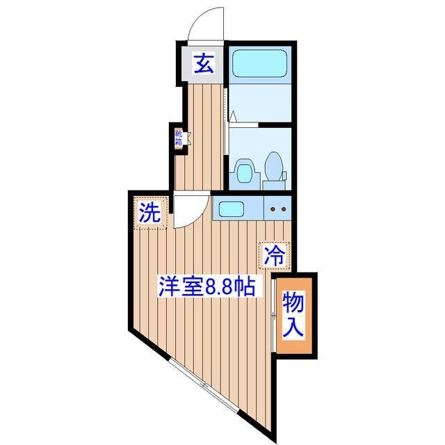 Iie-Saint-Louis Ⅰの物件間取画像